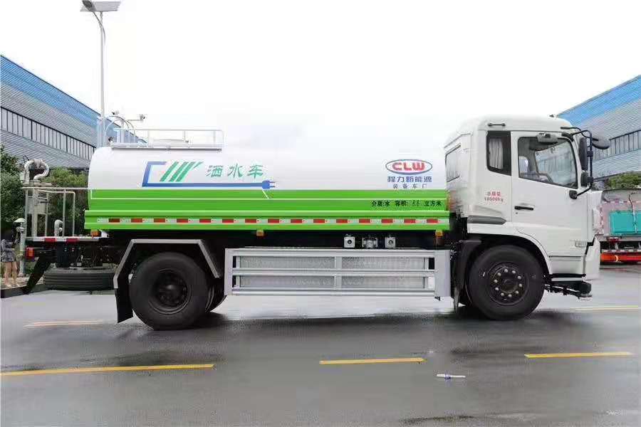 東風天錦純電動灑水車