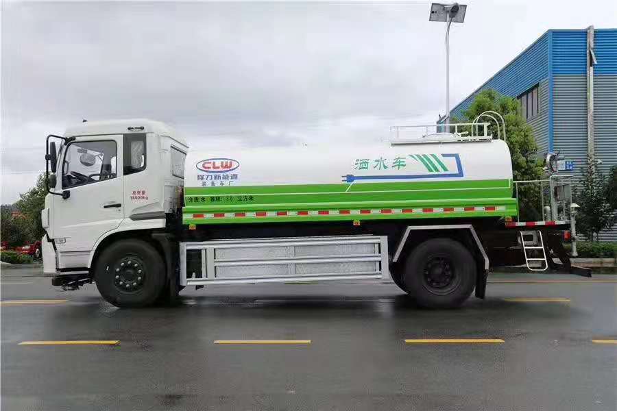 東風天錦純電動灑水車